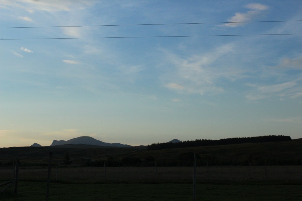 A sunset near Altnaharra